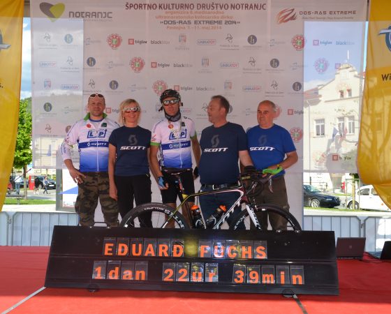 Platz 3 beim Race Around Slovenia