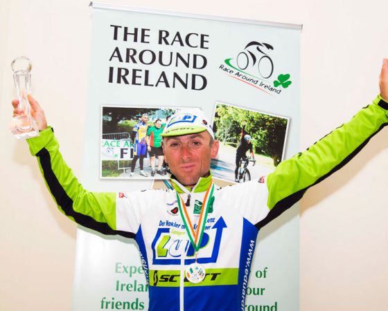 Überlegener Sieg beim Race Around Ireland 2014 & Ultracycling- Europameister