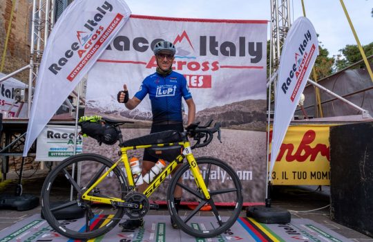 2. Platz Race Across Italy & Ultacycling- Vize- Europameister „UNSUPPORTED“ 50+